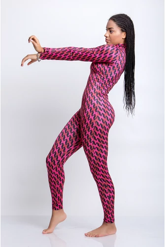 ROZZI STAR PINK HOSSZÚ UJJÚ OVERÁL
