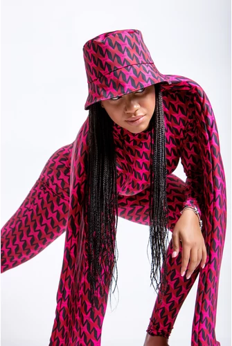 ROZZI STAR PINK BUCKET HAT