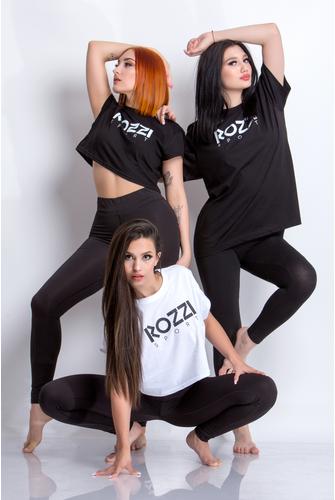 Basic logozott hosszú pamut póló