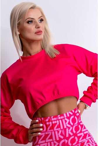 PINK logozott rövid pulcsi