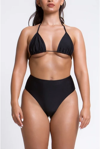 ALL BLACK MAGAS DEREKÚ BIKINI ALSÓ
