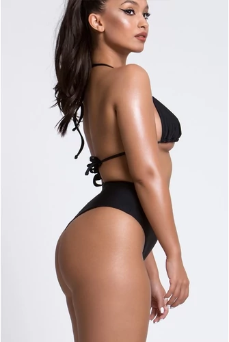 ALL BLACK MAGAS DEREKÚ BIKINI ALSÓ