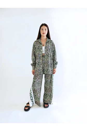 VIRAG KERENYI X ROZZI SPORT GREEN CASUAL ING