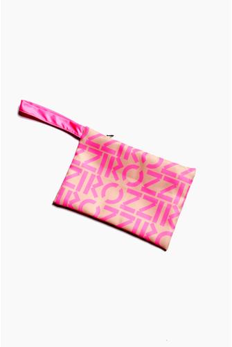 Monogram clutch