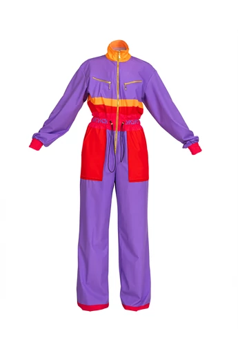 VIRAG KERENYI X ROZZI SPORT RETRO LILAC JUMPSUIT